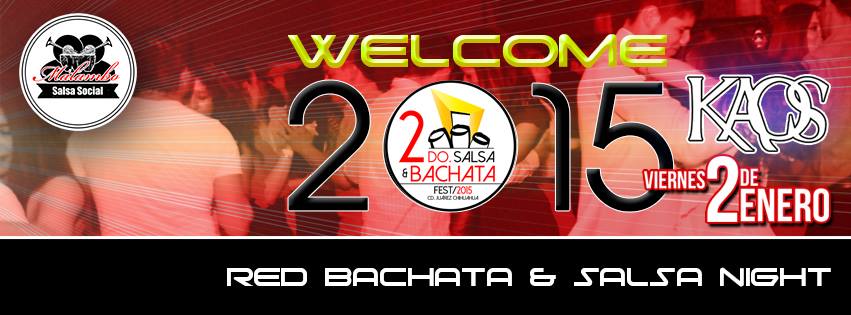 WELCOME 2015 RED Bachata & Salsa Night "