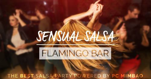 Sensual Salsa Fever Flamingo Bar