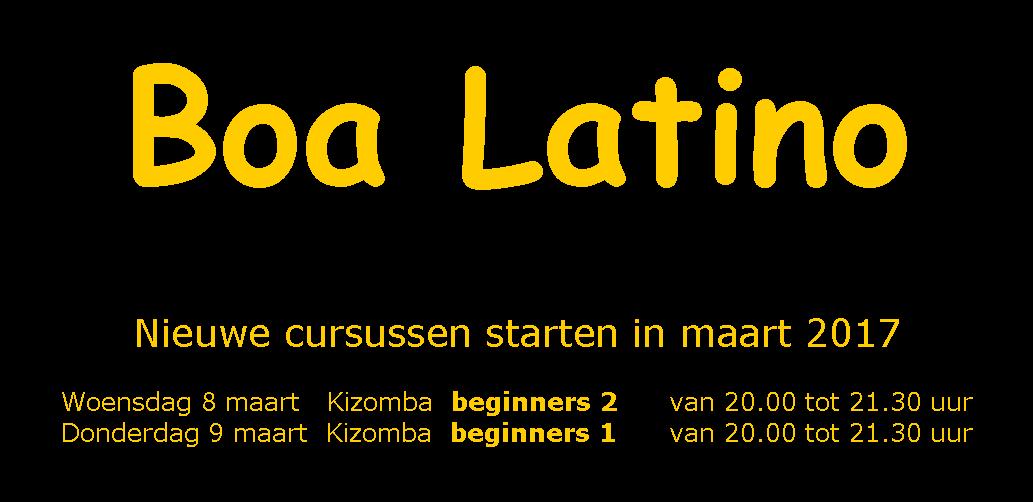 Kizomba Proeflessen maart 2017
