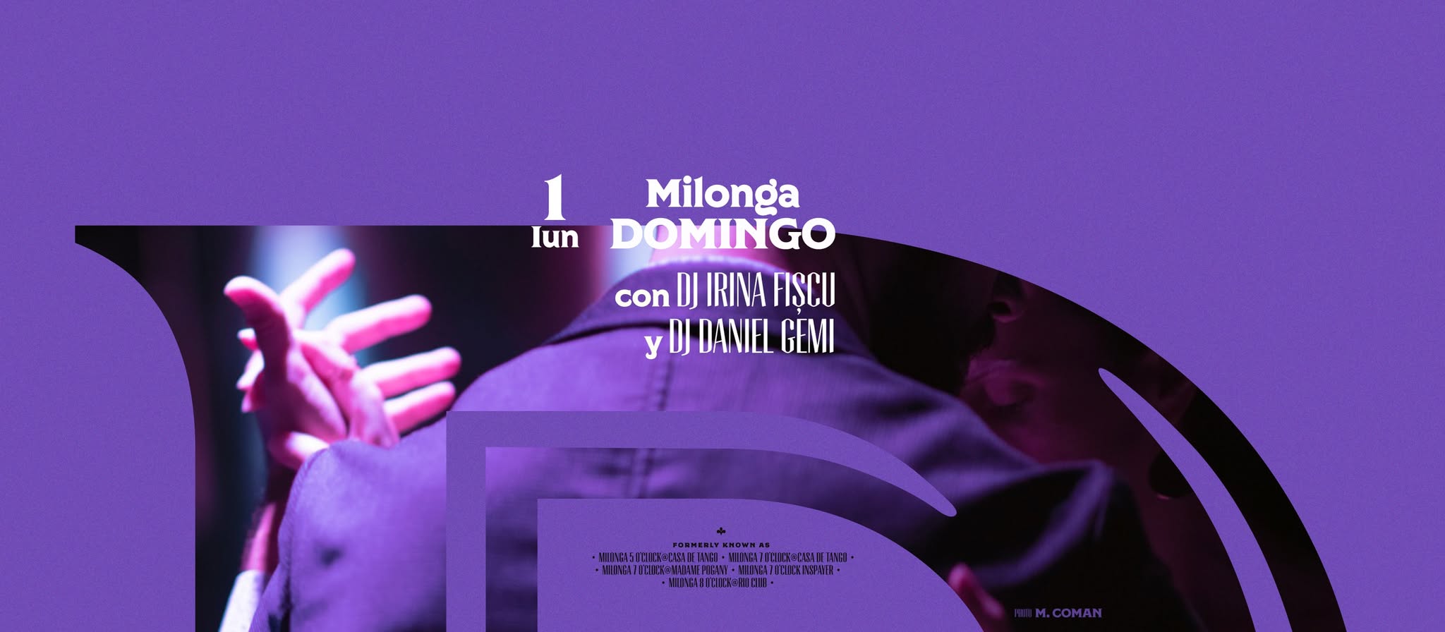 Milonga Domingo 1 Iunie