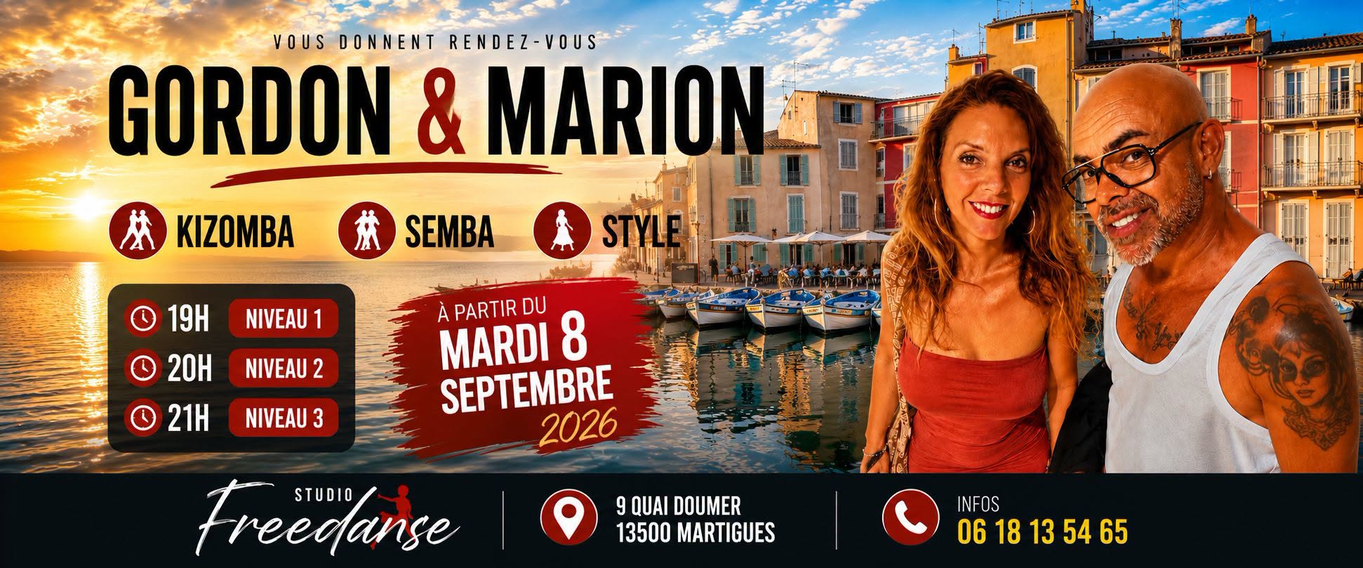 rentrée kizomba semba Martigues