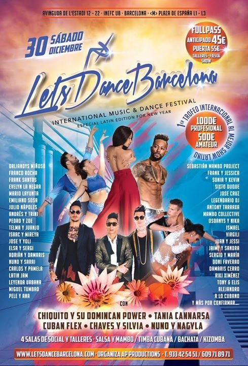 Let's Dance Barcelona Festival 2017 (EVENTO CANCELADO)