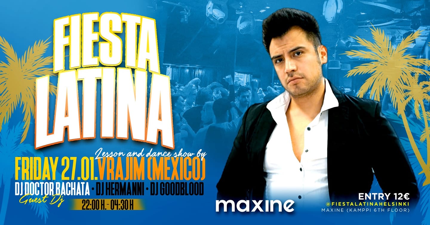 Fiesta Latina January 27 at Maxine