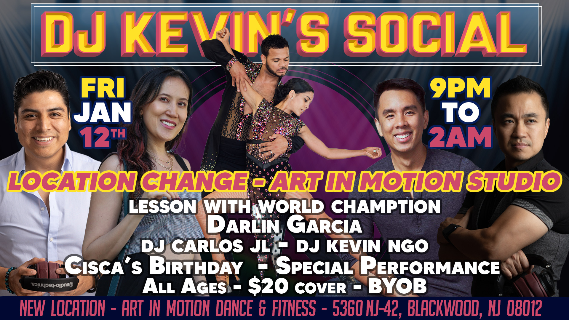 DJ KEVIN'S SOCIAL - JAN 12