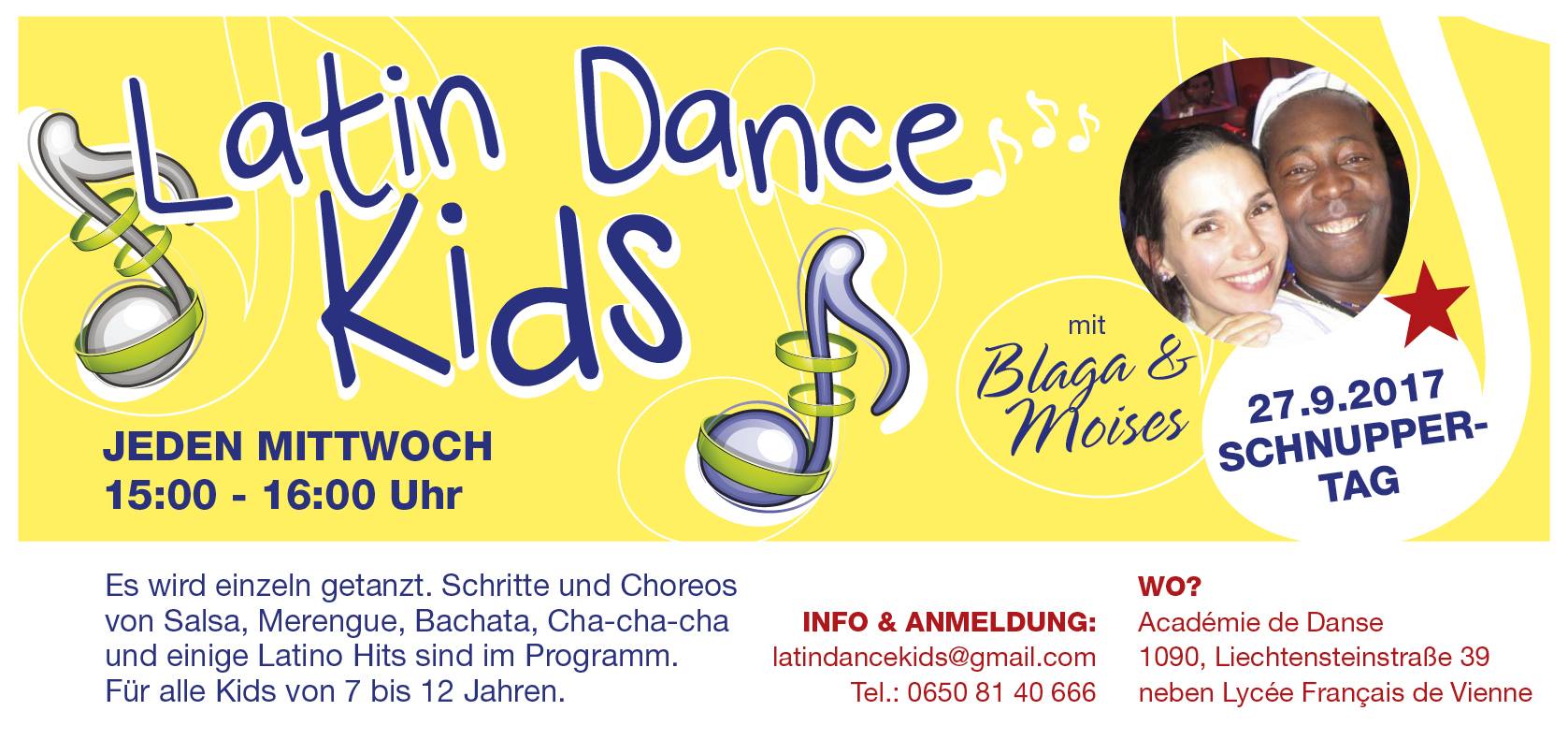 Latin Dance Kids mit Blaga & Moises
