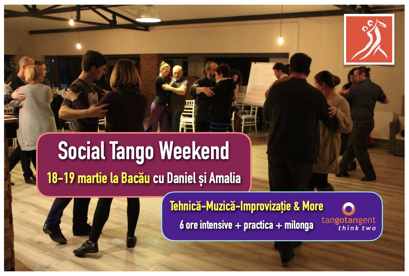 Social Tango Weekend Intensiv la Bacău