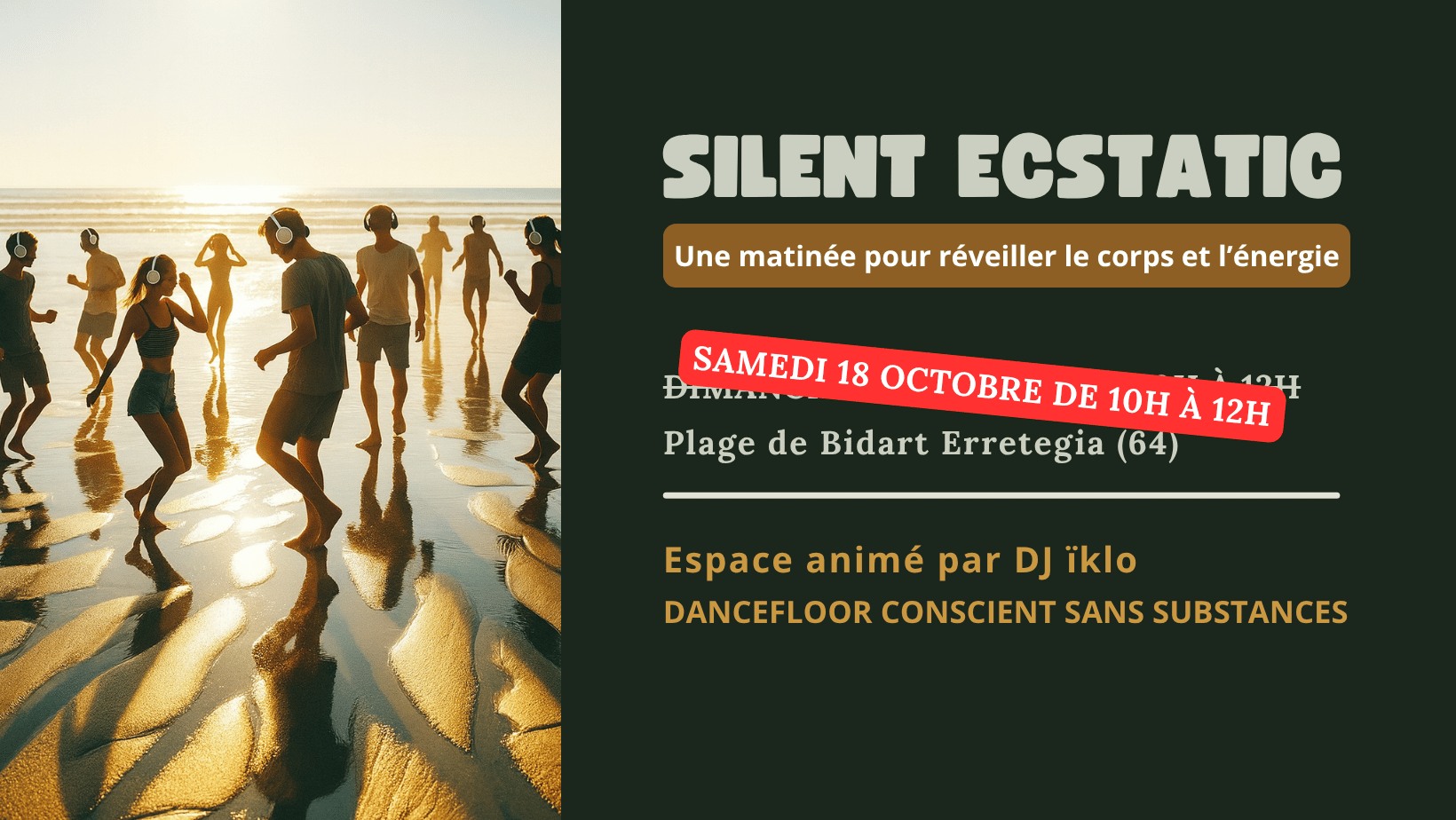 Silent Ecstatic - Samedi 18 octobre 2025
