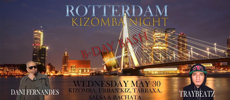 Rotterdam Kizomba Night Donnovan ST B-Day Bash