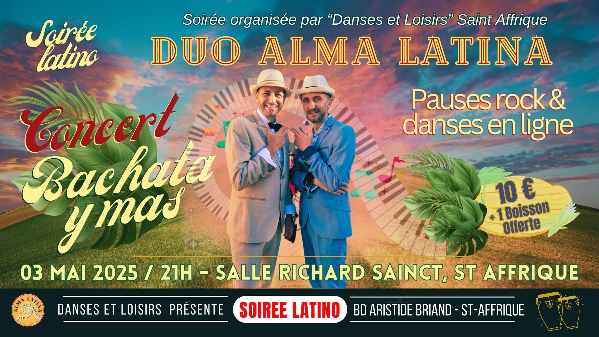 Soirée Bachata y mas avec Duo Alma Latina - "Danses & Loisirs" Saint Affrique (12)