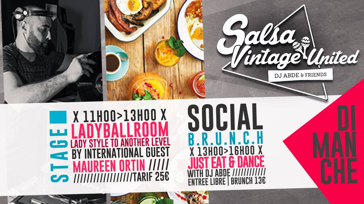 Dim29avr - STAGE LADY SALSA by Maureen + Social Brunch