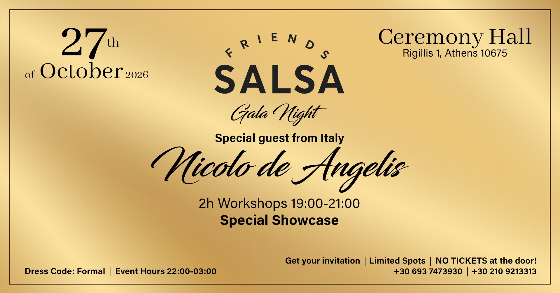 Salsa Friends Gala Night