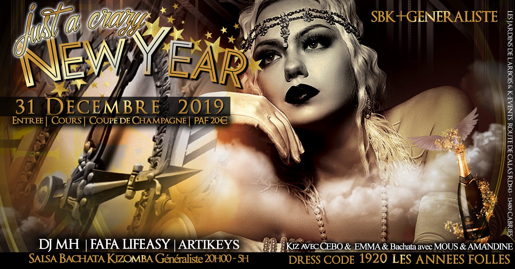 Just a Crazy New Year 2020 - Arbois