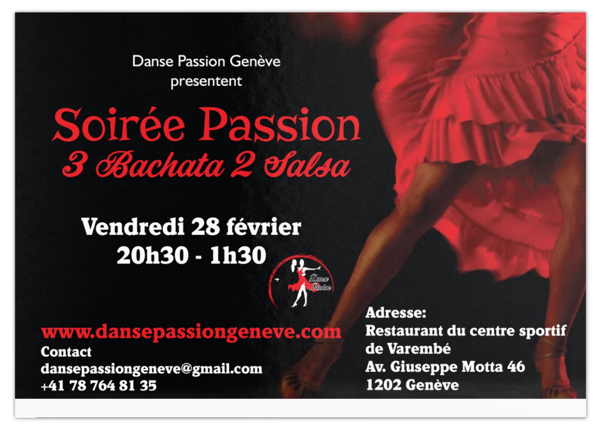 ♥️ Soirée Bachata Salsa Passion ♥️
