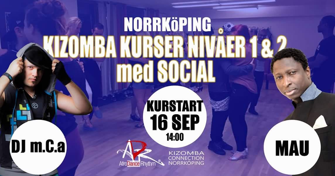 Kizomba Kurser & Social - Norrköping