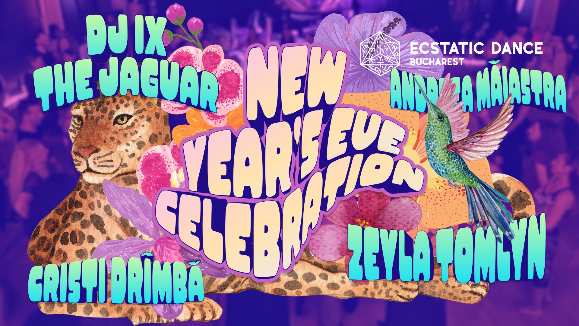 New Year's Eve ⭐ Ecstatic Dance Community Celebration