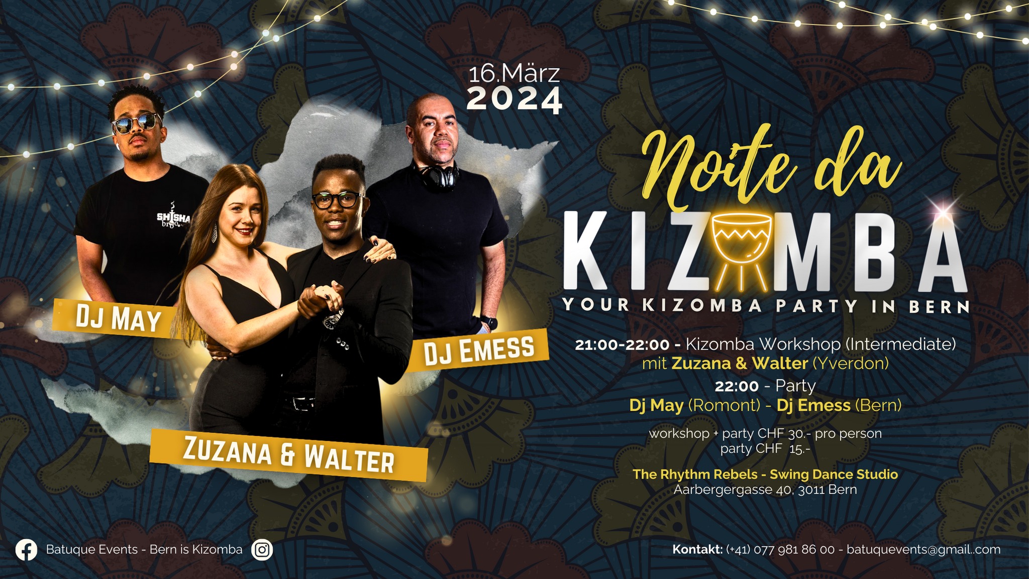 NOITE DA KIZOMBA MΓ€rz Edition