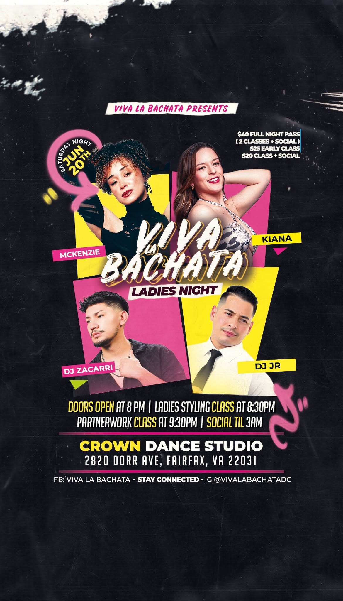 💃Viva La Bachata Saturday Social - LADIES NIGHT💃🏻