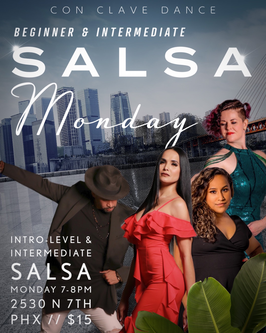 Monday Beginner & Intermediate Salsa with Lawrence & Jewel!