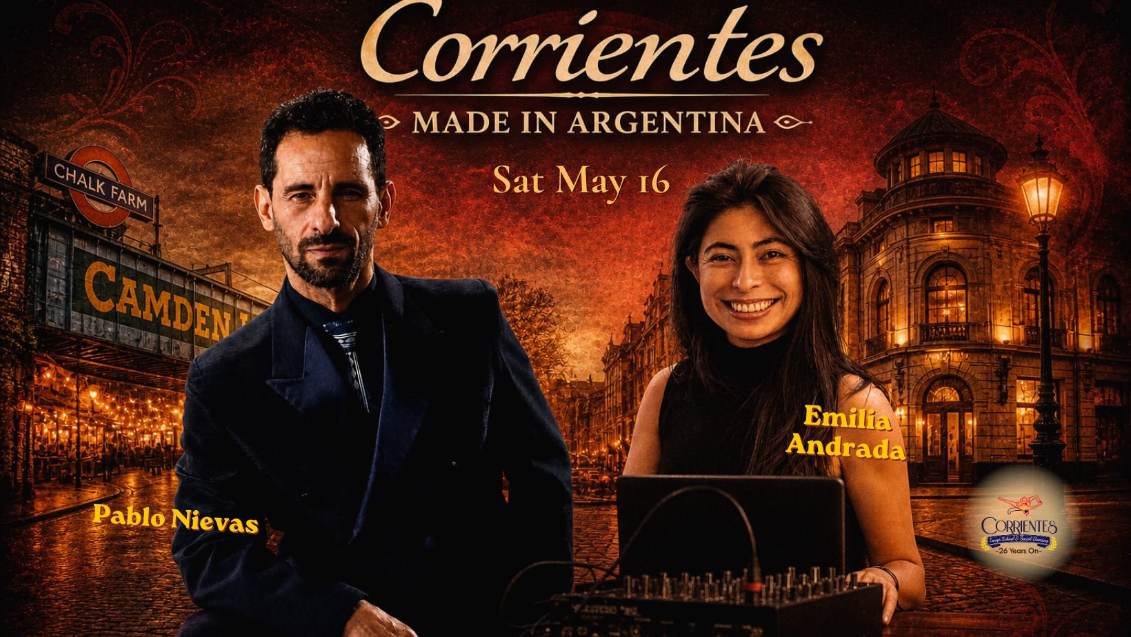 Made in Argentina π¦π· Pablo Nievas & TDJ Emilia Andrada Corrientes