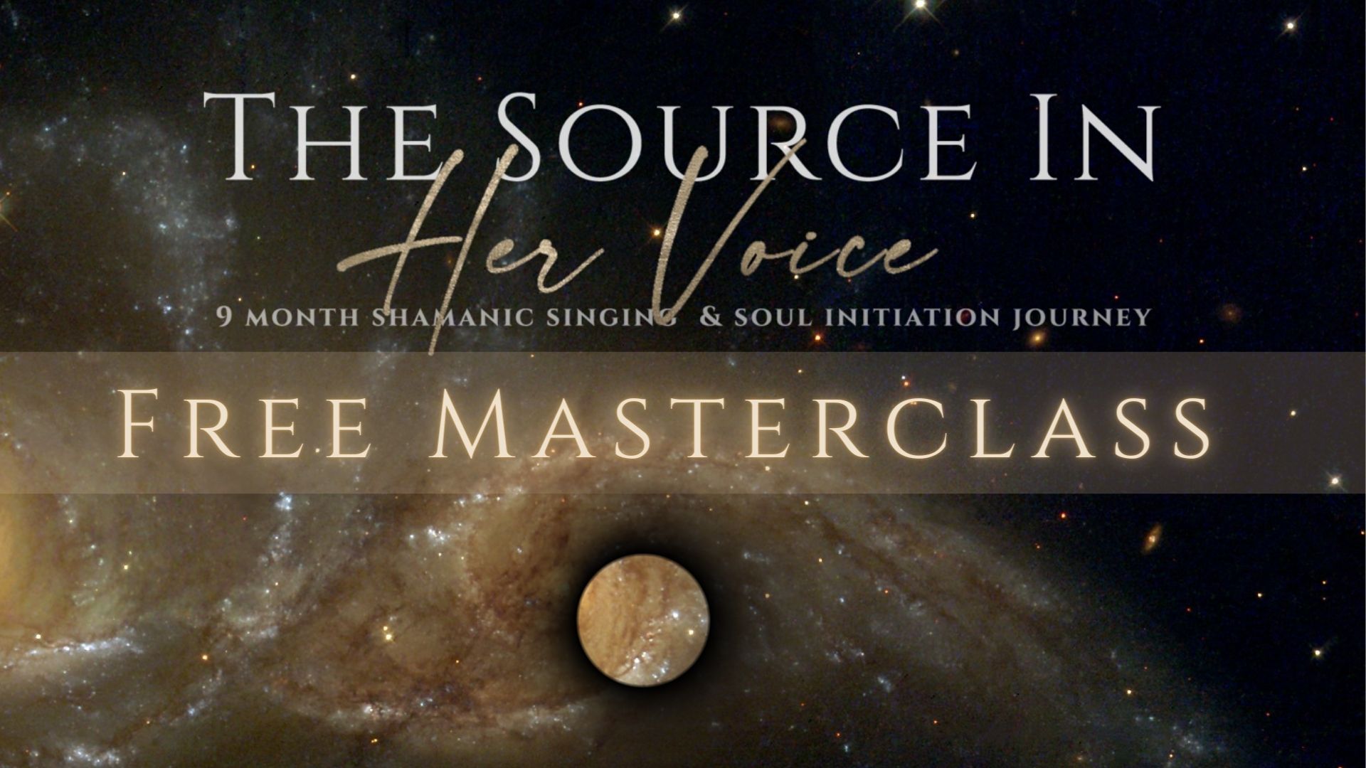 The Source in Her Voice -Free Masterclass & Initiation Ritual