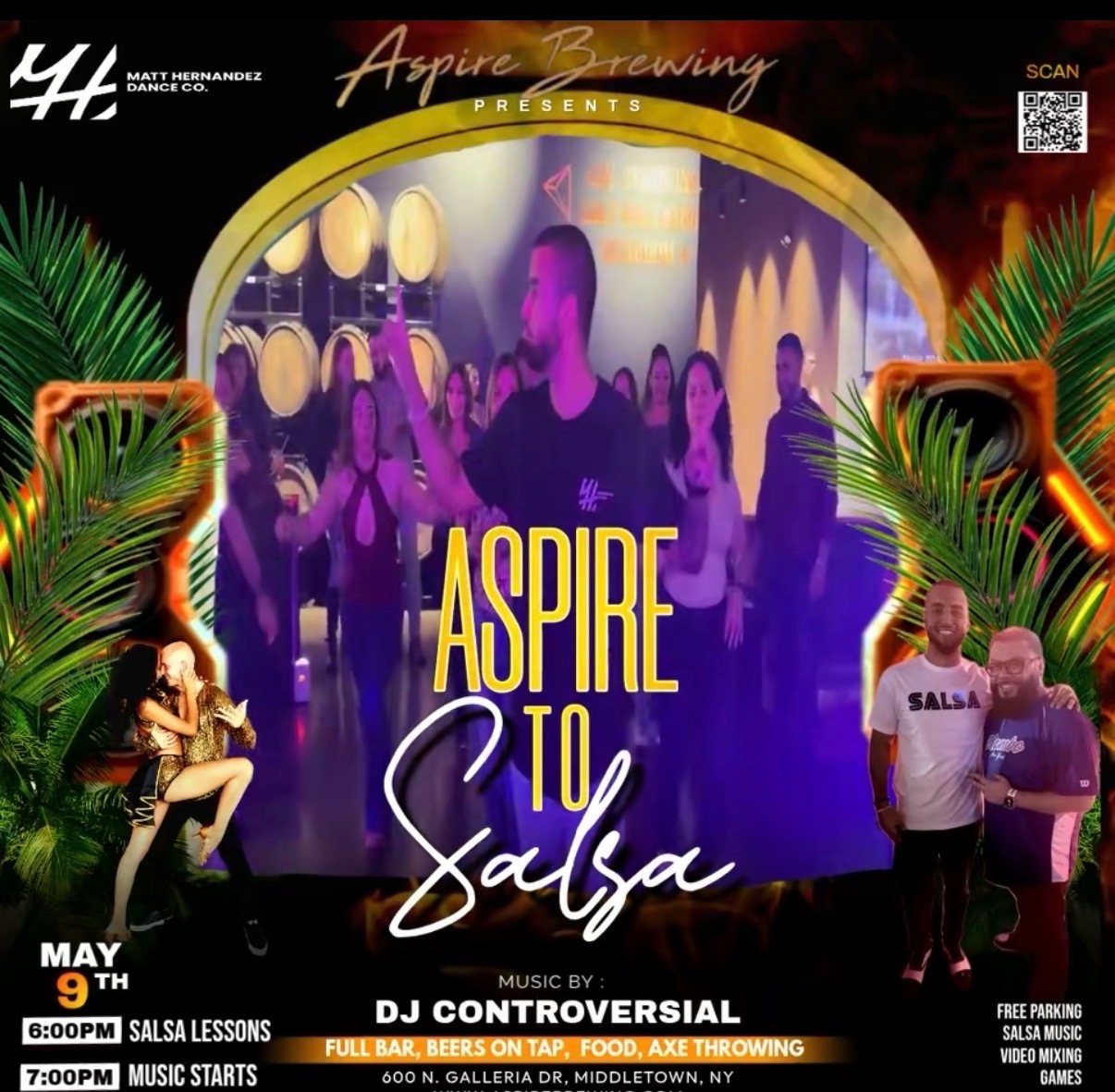 ASPIRE BREWING PRESENTS: ASPIRE TO SALSA!!!