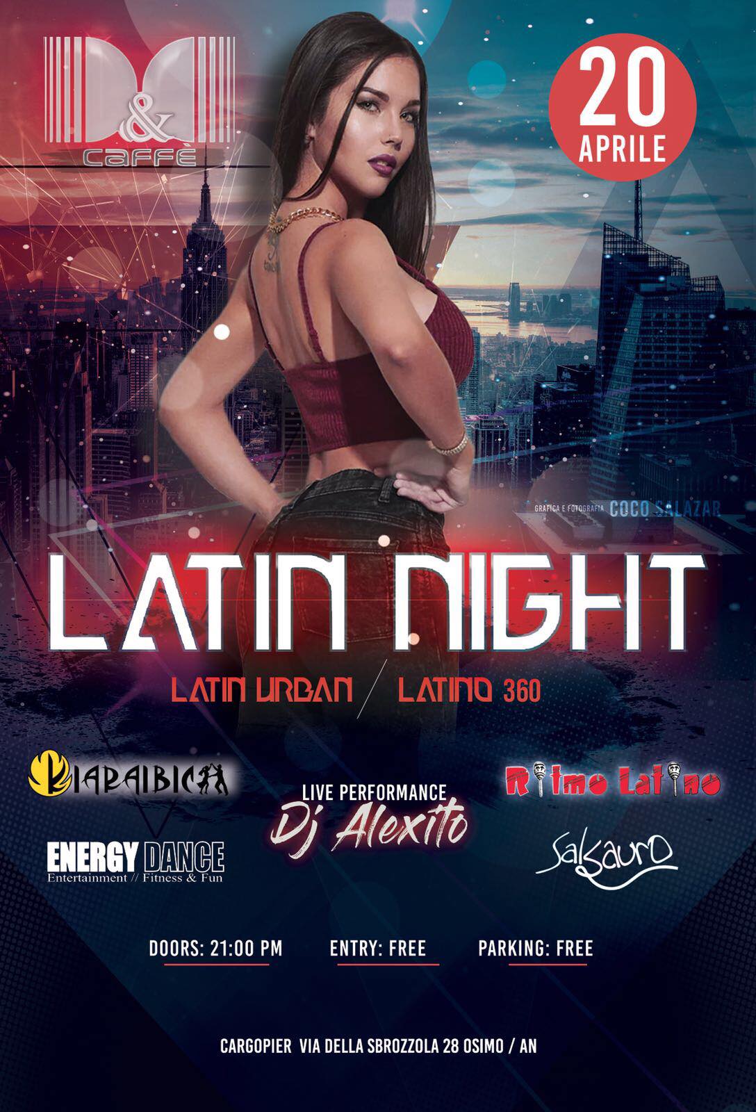 LATIN NIGHT Venerdi 20 Aprile