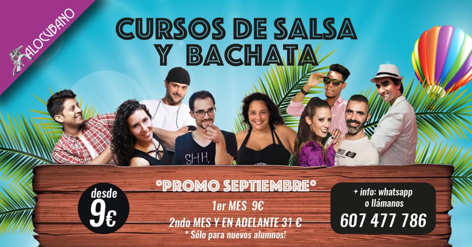 Cursos SALSA Y BACHATA-Inicio 9 9