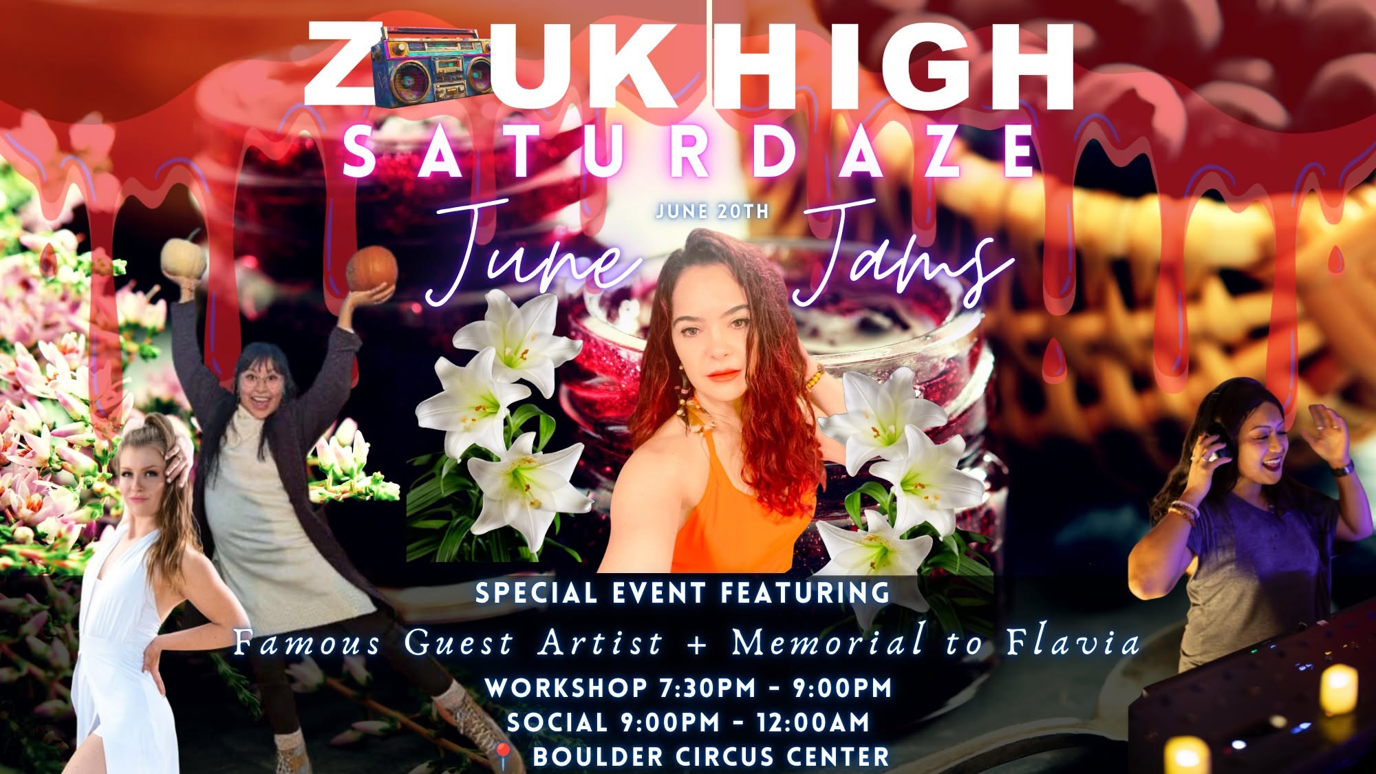 Zouk High SATURDAZE: special guest artist!
