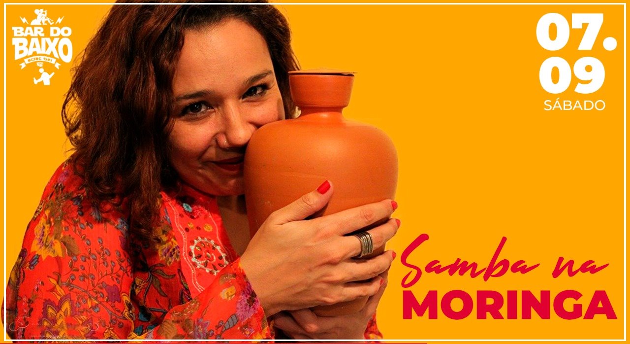 Samba na Moringa no Bar do Baixo **Grátis