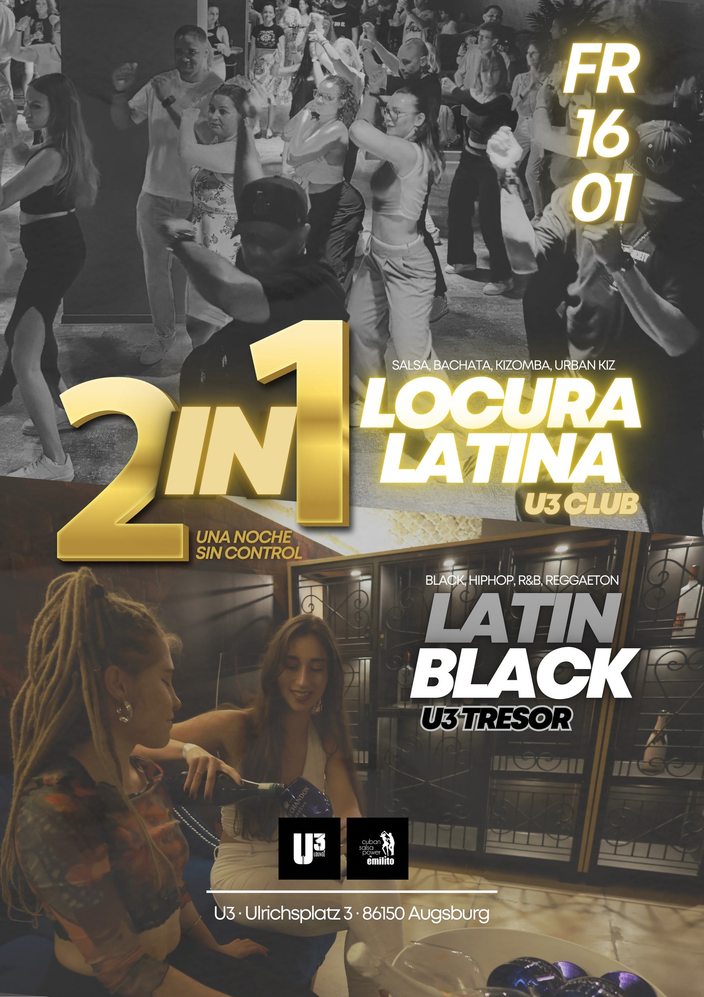 2in1 Party Locura Latina x Latin Black bei U3