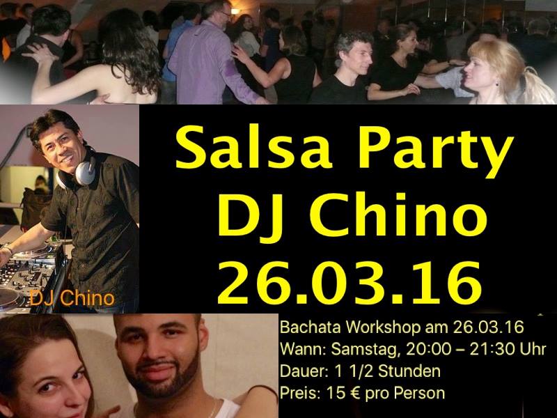 Salsa Party Dj Chino am 26.03.16