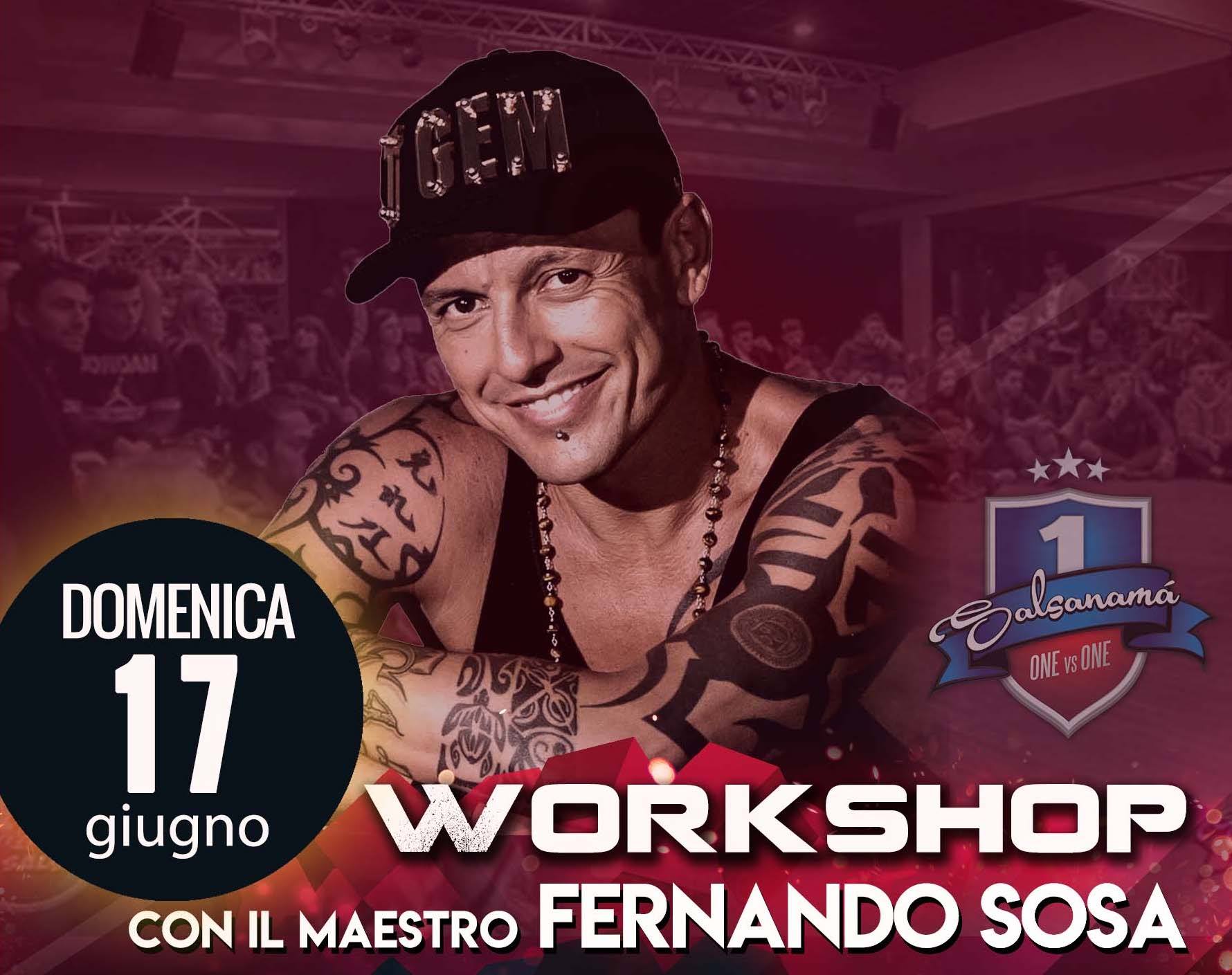 Workshop Salsanamà con il Maestro Fernando Sosa
