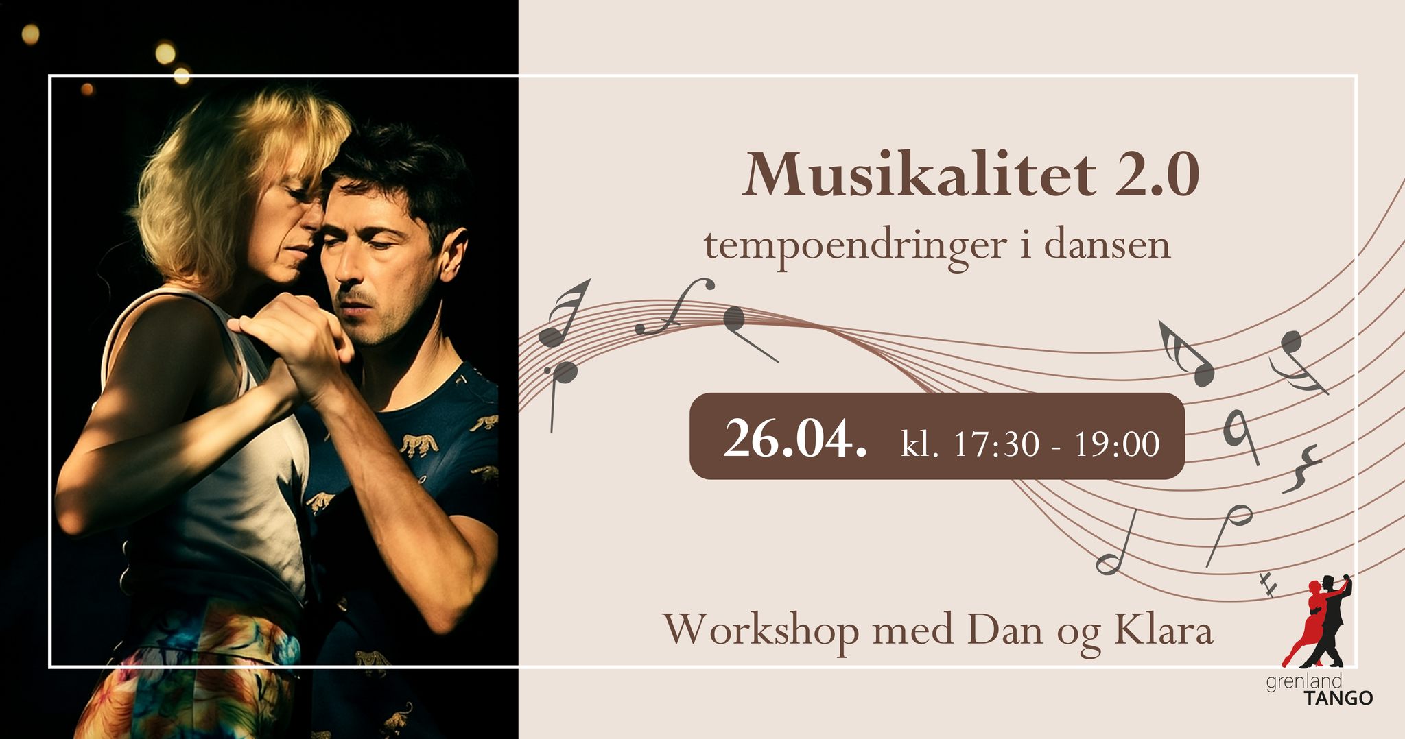Workshop med Dan og Klara 26.04. - Musikalitet 2.0