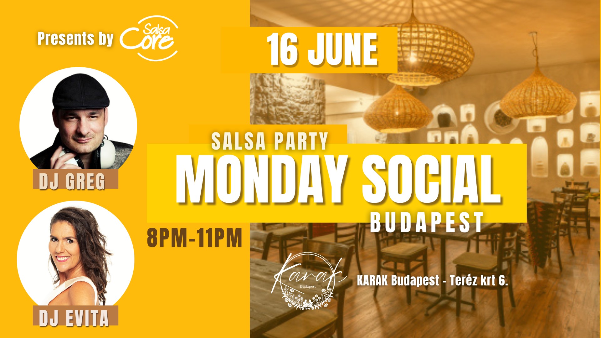 Monday Social - Salsa Party Budapest