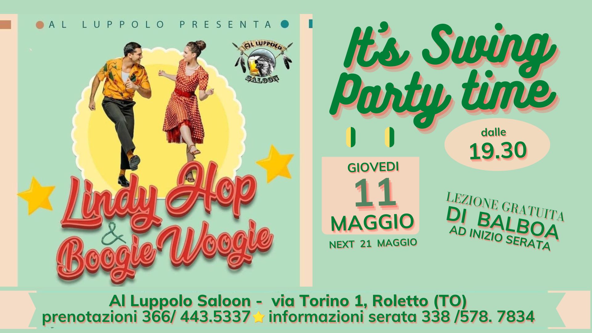 It's Swing Party Time - Lindy Hop & Boogie Woogie