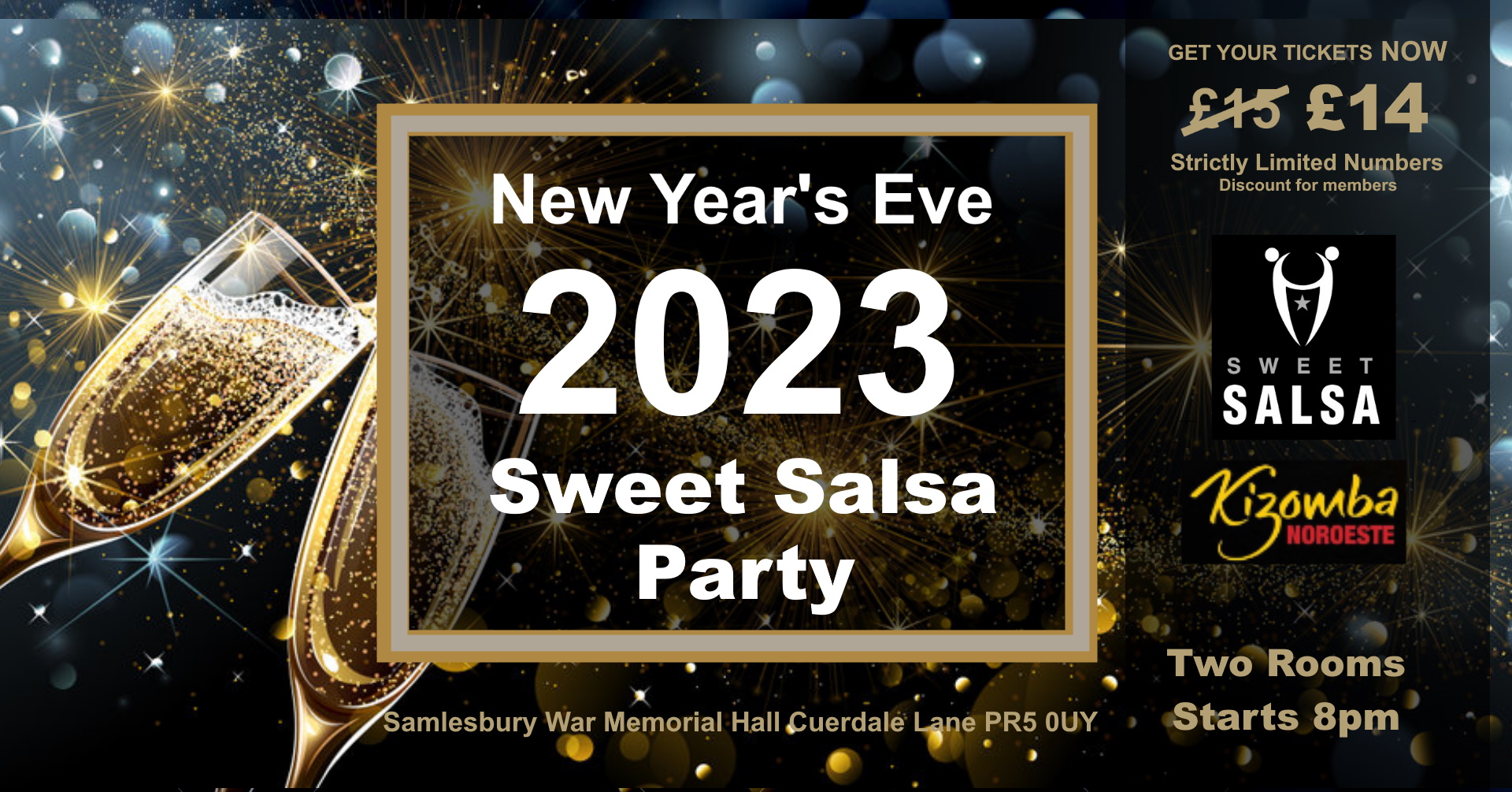 New Years Eve Sweet Salsa Party!!