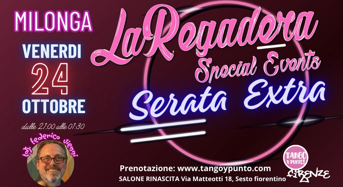 La Regadera Special Events . Serata Extra