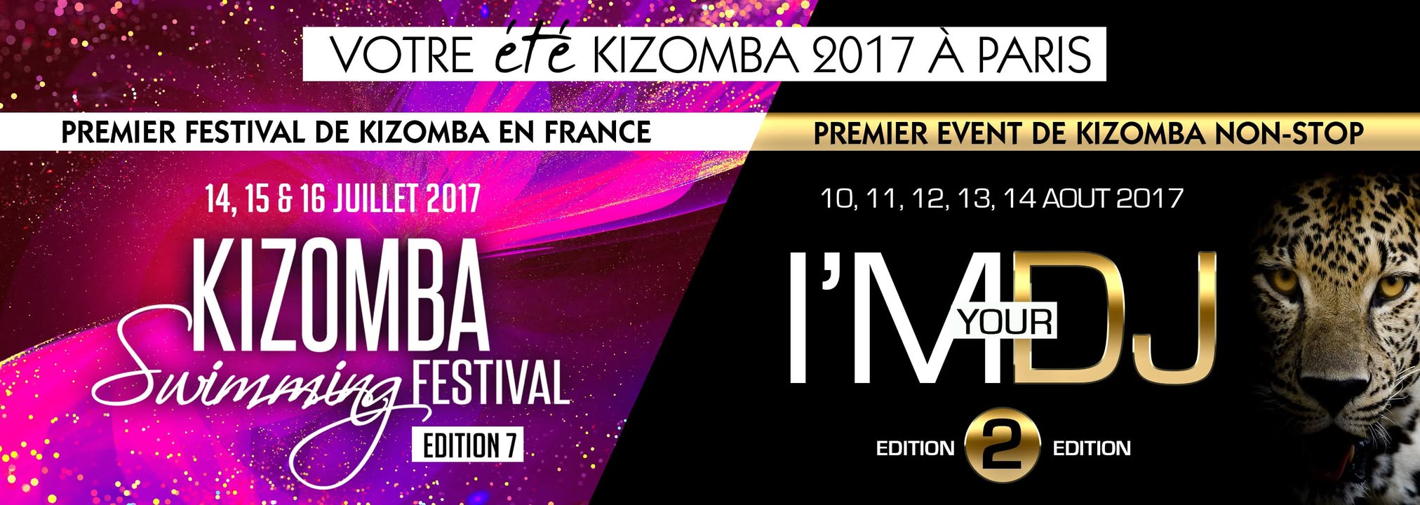 Kizomba Summer 2017 in Paris - I'm Your Dj - Kizomba Swimming