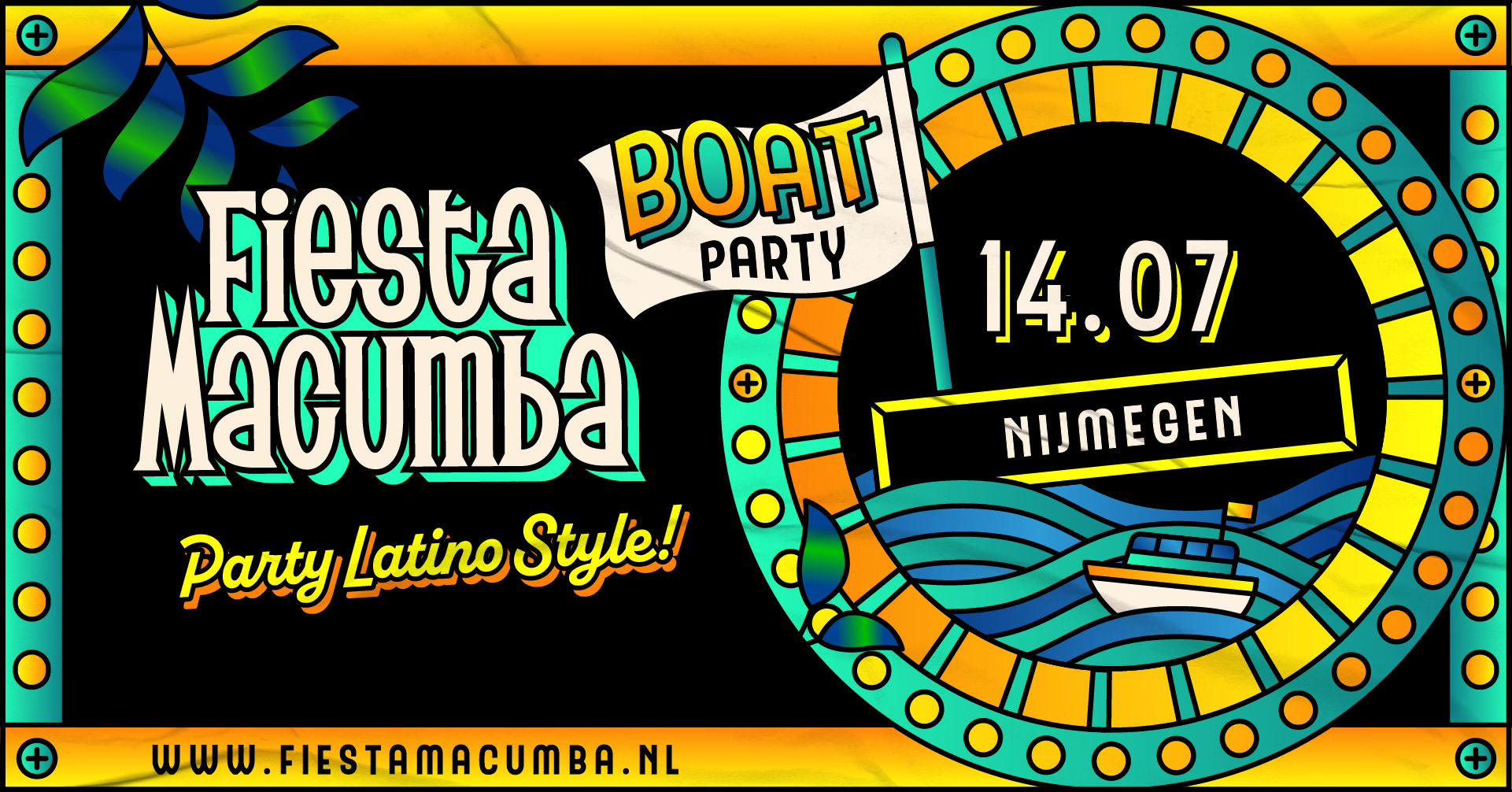 SOLD OUT! Fiesta Macumba โ๏ธ Boat Party Nijmegen
