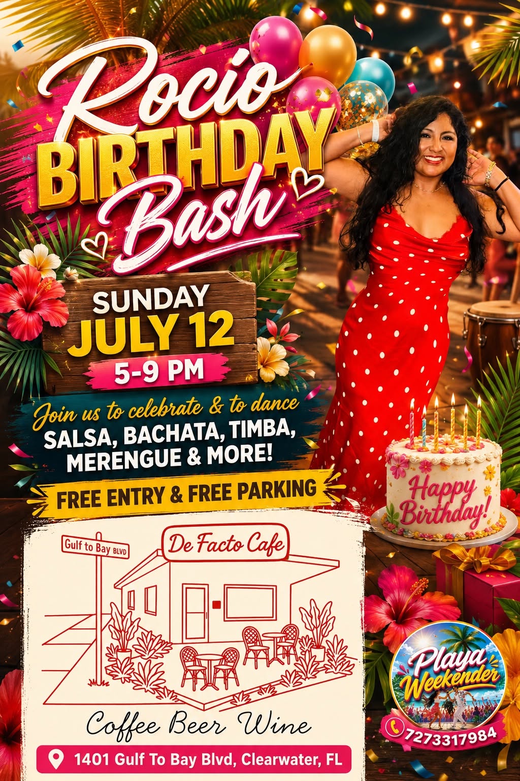 Rocio’s Birthday Bash Sunday! 💃🏻