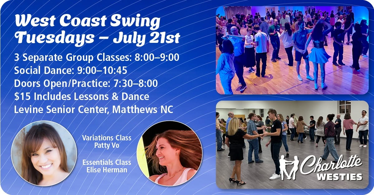 Charlotte West Coast Swing Tuesday