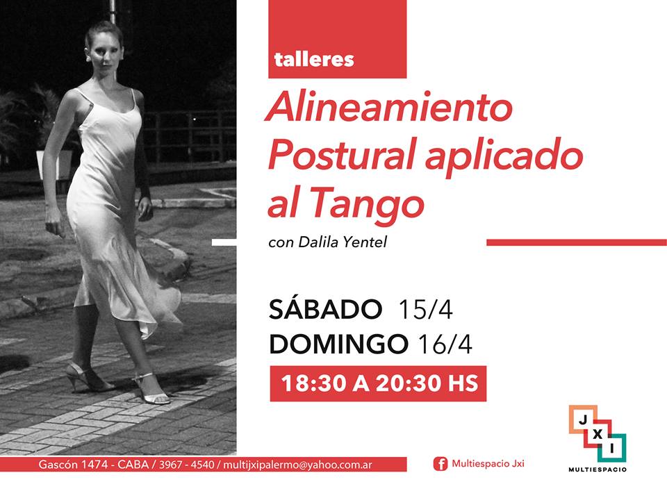 Alineamiento Postural aplicado al Tango con Dalila Yentel