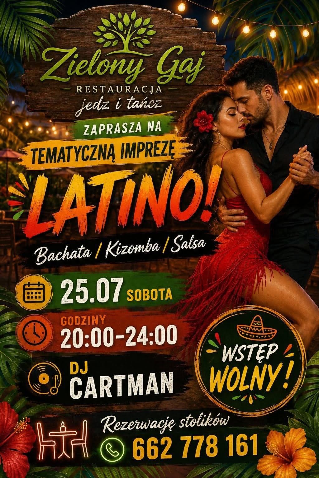 Latino party Dj Cartman - Bachata Kizomba Salsa