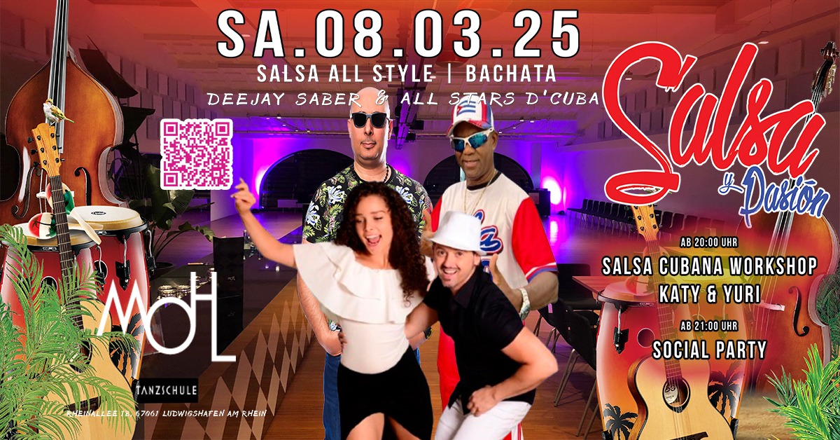 08 03 Salsa y Pasรญon @Mohl Tanzschule ๐จ๐บ Workshop: ๐๐๐ญ๐ข & ๐๐ฎ๐ซ๐ข