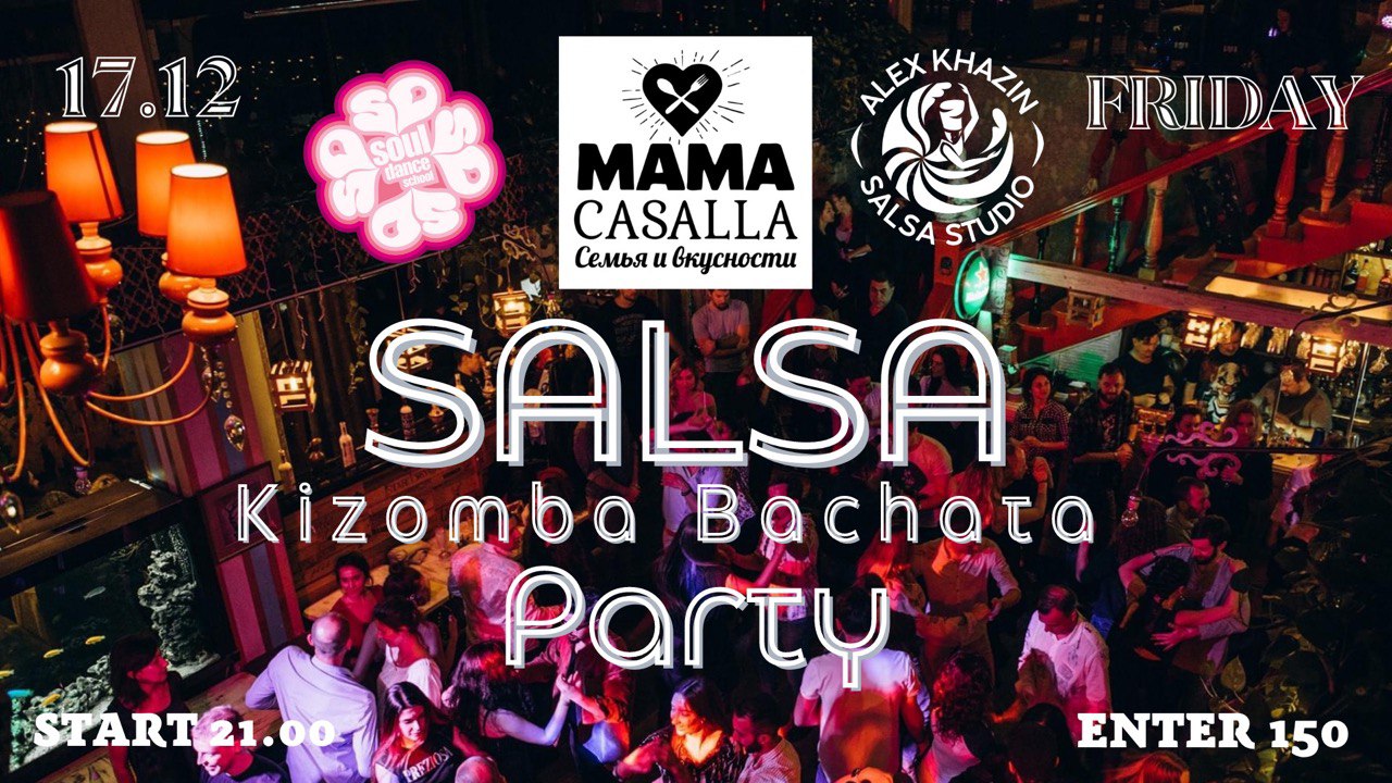 Friday dance party Mama Casalla