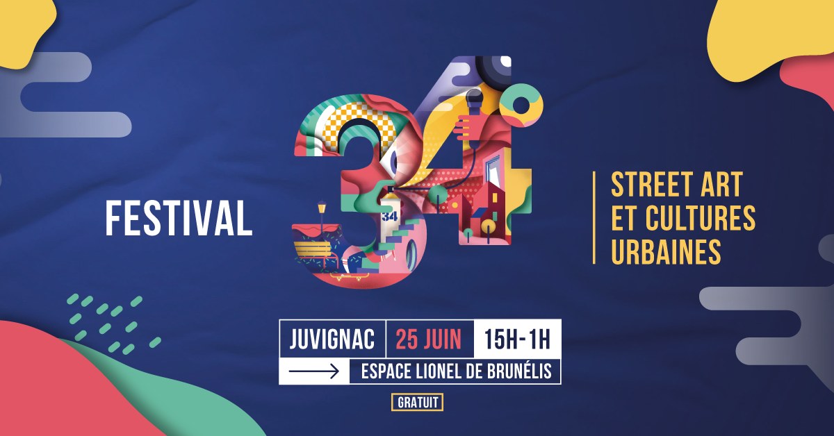 Festival 34 Degrés - Street art & cultures urbaines