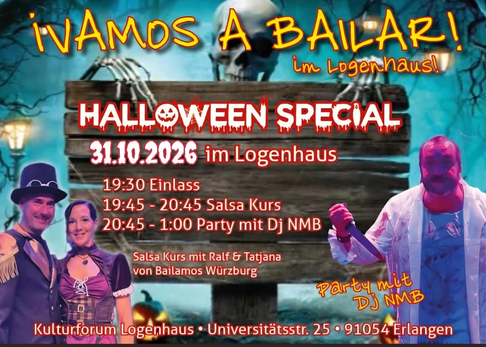 👻¡Vamos a Bailar!👻 Helloween im Logenhaus