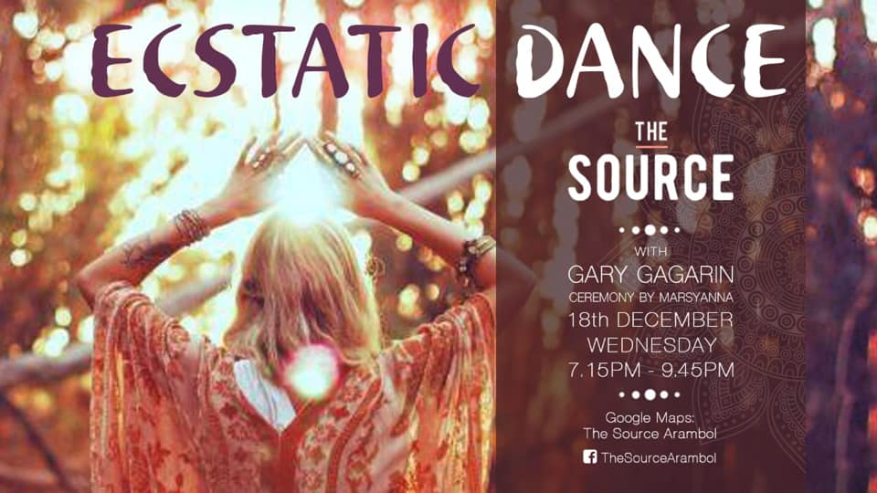 Ecstatic dance Wednesday evenings The Source