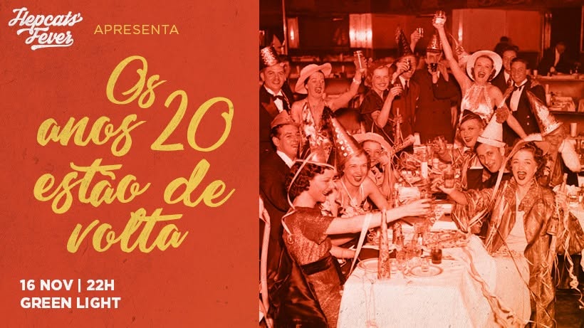Os anos 20 estão de volta Reveillon antecipado