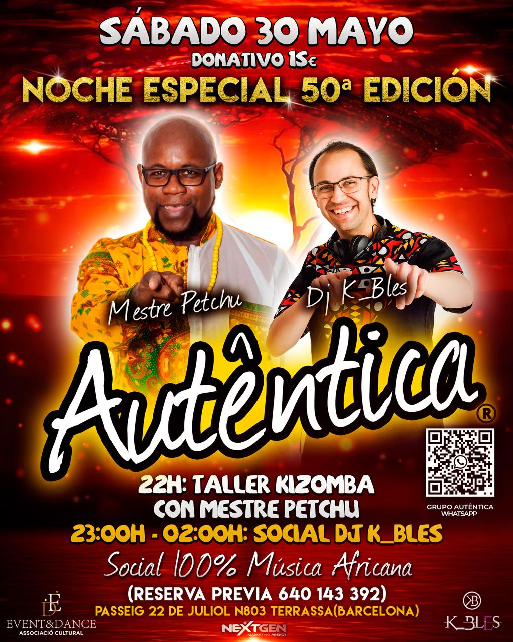 Autêntica Edición nº50 con Mestre PETCHU 30-05-2026